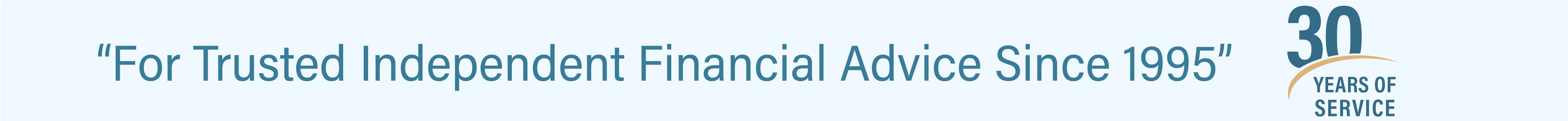 Banner - Welcome to The Harvest Partnership - delivering trusted independent financial advice for 30 years.